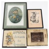 WWI FRENCH PROPAGANDA POSTERS & PRINTS