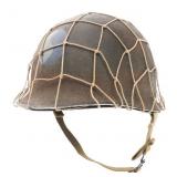 WWII US ARMY 3rd INFANTRY M1 COMBAT HELMET