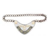 WWII GERMAN FELDGENDARMERIE GORGET