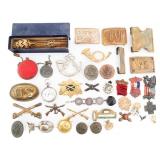 19th C. - WWI WORLD MILITARY INSIGNIA & BUCKLES