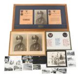WWII USAAF 310th BS PILOT MEDAL & PHOTO GROUPING