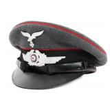 WWII GERMAN LUFTWAFFE FLAK ARTILLERY NCO VISOR CAP