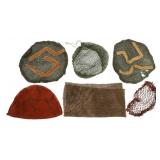 WWII - COLD WAR JAPANESE HELMET COVER & NETTING