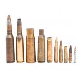 WWII IMPERIAL JAPANESE ARTILLERY ROUNDS