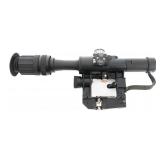 RUSSIAN PSO-1 SNIPER SCOPE WITH REFURBISHED MOUNT