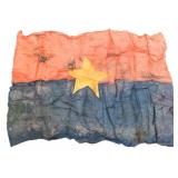 VIETNAM WAR NORTH VIETNAMESE BATTLE FLAG