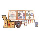 WWII - KOREAN WAR 4th RANGER MEDALS & AWARDS GROUP