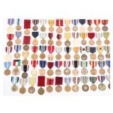 WWII - COLD WAR US CHINA SERVICE & CAMPAIGN MEDALS