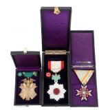 WWII IMPERIAL JAPANESE ORDER MEDALS