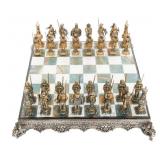 GIUSEPPE VASARI MEDIEVAL CHESS SET