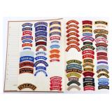 KOREAN WAR - VIETNAM WAR US ARMY RANGER TABS