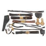 19th C. US ARMY BELT & FIELD GEAR