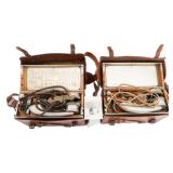 WWII IJA TYPE 92 FIELD TELEPHONES & CARRYING CASES