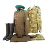 COLD WAR SOVIET BORDER TROOP UNIFORM GROUP