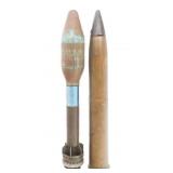 WWII - KOREAN WAR M405 ROCKET & M19 CARTRIDGE