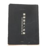 WWII JAPANESE KNEE MORTAR MANUAL