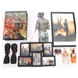 AFRICAN TRIBAL PHOTOGRAPHS, STATUES & BOOKS