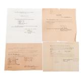 WWII US MILITARY VET BRING BACK CERTIFICATES