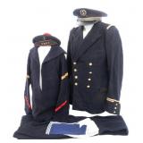 WWII FREE FRENCH NAVAL OFFICER & ENLISTED UNIFORMS