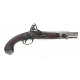 US SIMEON NORTH MODEL 1816 54 CAL FLINTLOCK PISTOL
