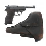 WWII GERMAN byf CODE MAUSER MODEL P38 9mm PISTOL