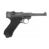 1917 GERMAN ERFURT MODEL P08 9mm LUGER PISTOL