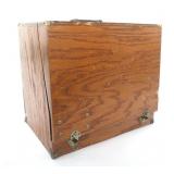 CUSTOM BUILT WOODEN SHOOTER PISTOL BOX