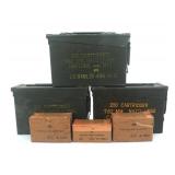 30 CALIBER BLANK AND DRILL AMMUNITION - 35 LBS TGW
