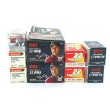 AMMUNITION .22 MAGNUM CALIBER 700+ ROUNDS