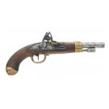 FRENCH MODEL AN XIII .69 CALIBER FLINTLOCK PISTOL