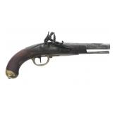 EUROPEAN .65 CALIBER FLINTLOCK PISTOL