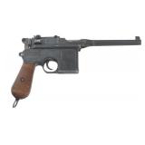 MAUSER C96 COMMERCIAL EXPORT BROOMHANDLE PISTOL