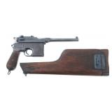 PERSIAN CONTRACT MAUSER C96 BROOMHANDLE PISTOL