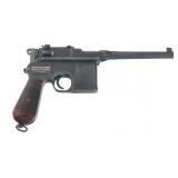 MAUSER C96 MODEL 30 7.63mm BROOMHANDLE PISTOL