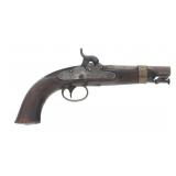 1843 US NAVY AMES MODEL 1842 PERCUSSION PISTOL