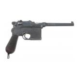 BRITISH MARKED MAUSER C96 CONEHAMMER 7.63mm PISTOL