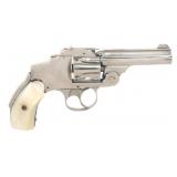 S&W SAFETY HAMMERLESS 2nd MODEL .38 CAL REVOLVER