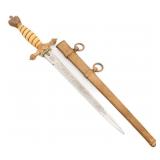 WWII GERMAN 2nd MODEL KRIEGSMARINE OFFICER DAGGER