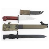 COLD WAR SPANISH M1964 & AKM TYPE 1 BAYONETS