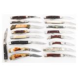 FOLDING POCKET KNIVES - CASE XX, BUCK, BOKER