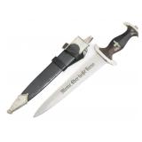 WWII GERMAN MODEL 1933 SS EM DAGGER RZM 120/34