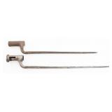 PRUSSIAN M1839 & EAST INDIA CO. MODEL F BAYONETS
