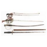 19th - 20th C. CHILD SHORT SWORDS