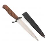 IMPERIAL GERMAN LUFTWAFFE BOOT KNIFE with SCABBARD