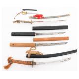 MINIATURE KATANA, TANTO & SWORD