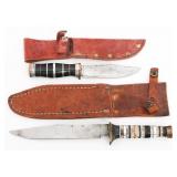 WWII US ARMED FORCES THEATER MADE CUSTOM KNIVES