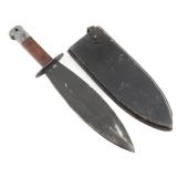 WWII US ARMY OSS SMATCHET WITH SCABBARD