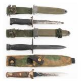 COLD WAR US M5, M7 BAYONETS & GERBER GUARDIAN