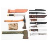 HUNTING KNIVES & HATCHETS