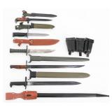 REENACTOR WORLD MILITARY BAYONETS & AMMO POUCH